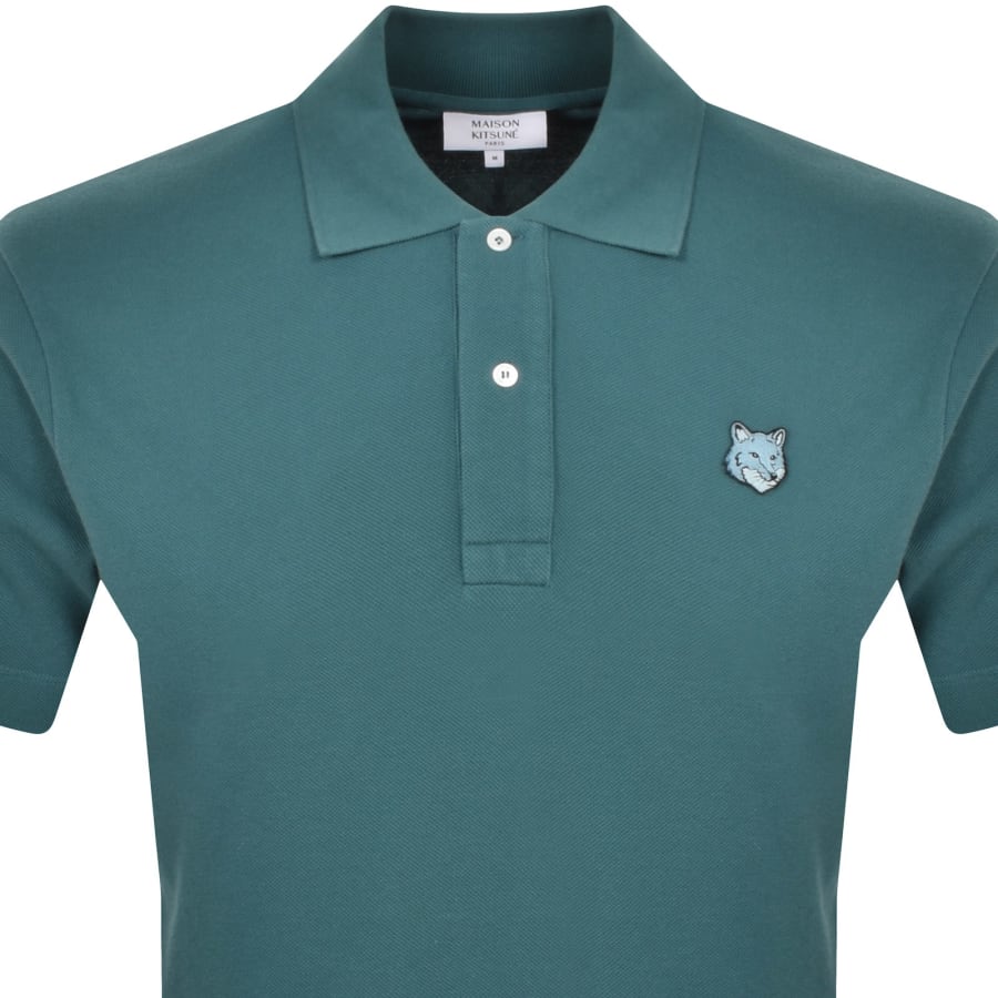 Maison kitsune polo shirt sale clearance